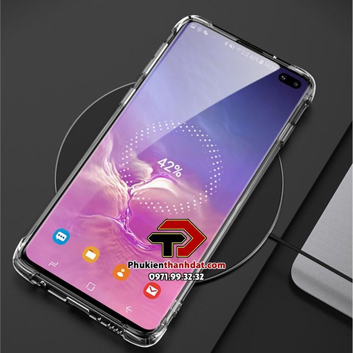 Ốp lưng dẻo trong chống sốc dành cho SamSung Galaxy S10 Plus