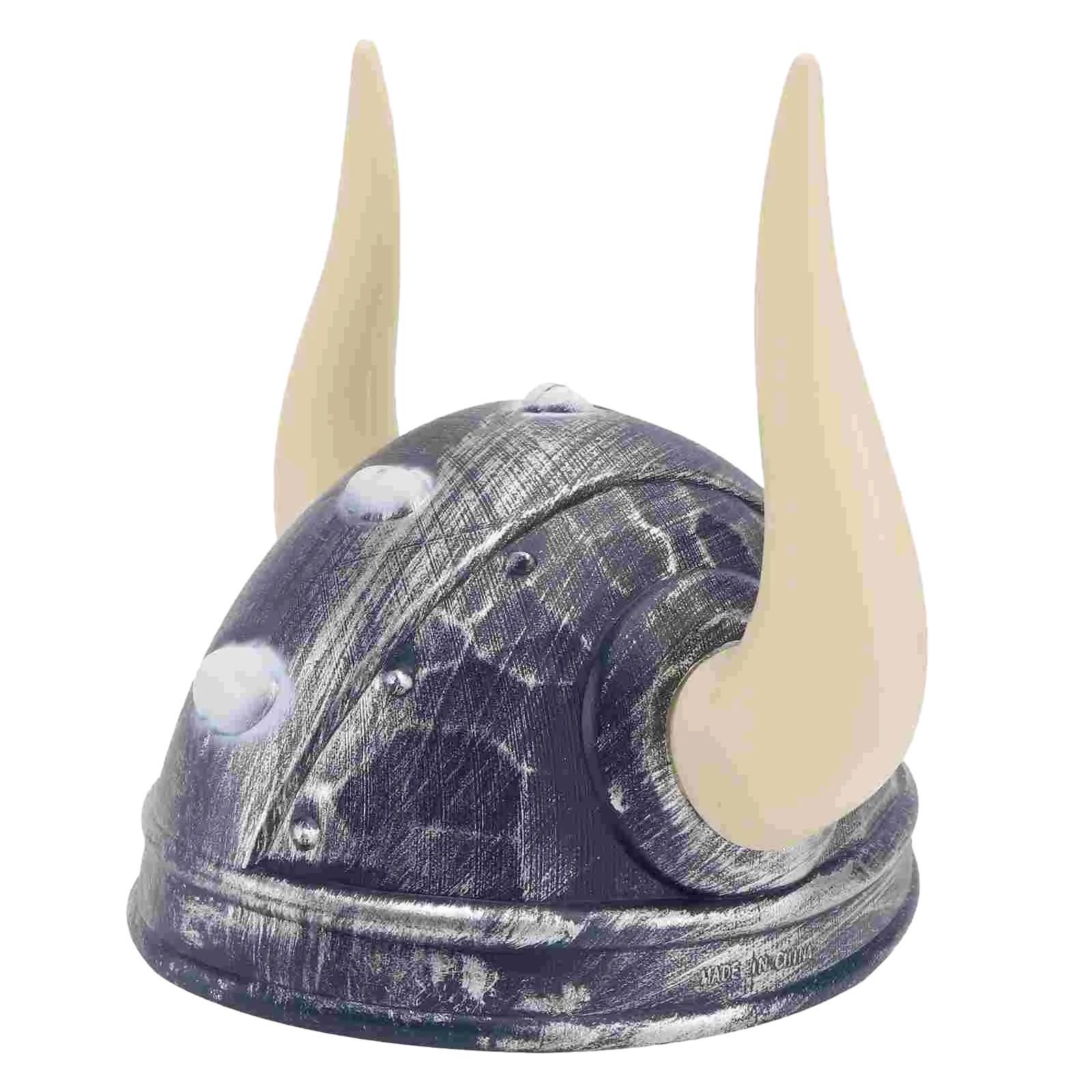 Horned Hat Ancient Roman Knight Hat Fancy Dress Middle Ages Samurai Hat Pirate Hat for Party Supplies Cosplay Halloween Unisex
