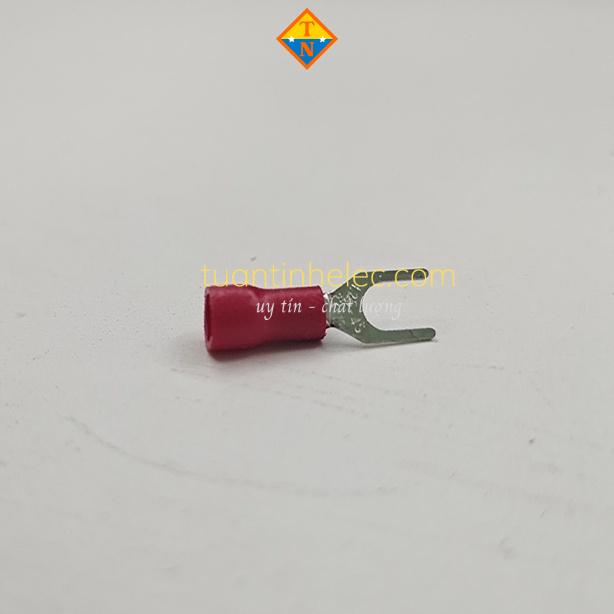 Đầu cos dây điện chữ Y bọc nhựa SV 1.25-4