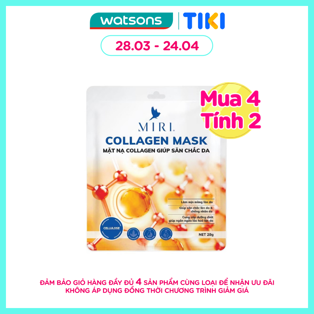 Mặt Nạ Miri Collagen Giúp Săn Chắc Da 28g