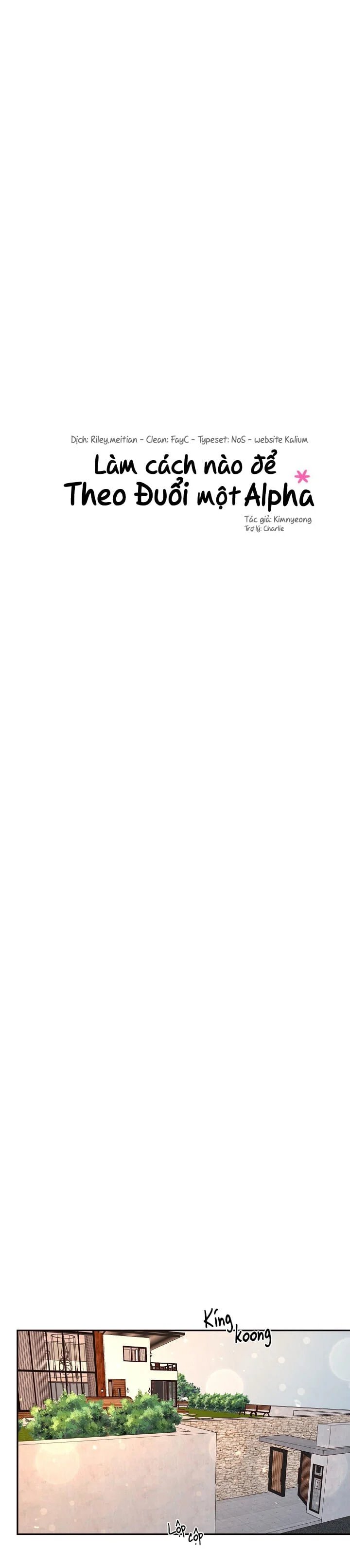 làm cách nào để theo đuổi một alpha? chapter 81 7