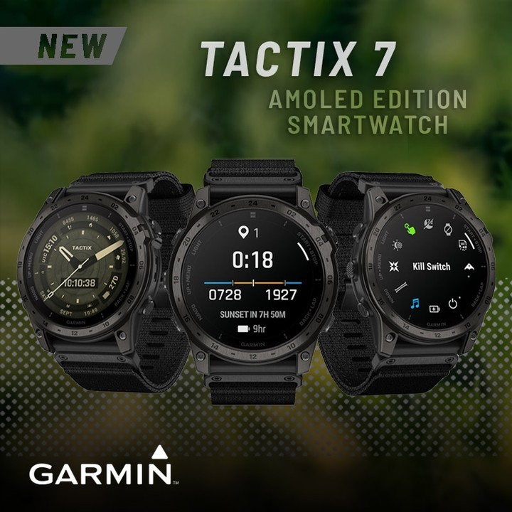 Đồng hồ thông minh Garmin tactix 7 – AMOLED Edition_Mới, hàng chính hãng