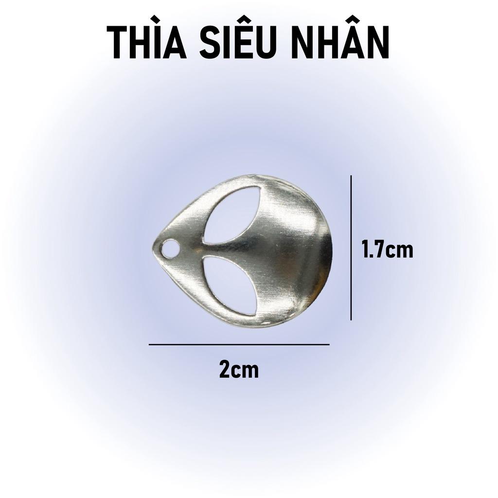 CÁC LOẠI THÌA / PHỤ KIỆN LÀM LƯỠI MỒI GIẢ NHÁI HƠI CÂU LURE CÁ LÓC SX THÁI LAN