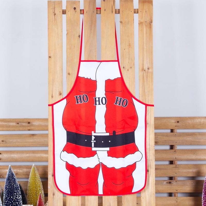 Tạp dề họa tiết hoạt hình phong cách giáng sinh