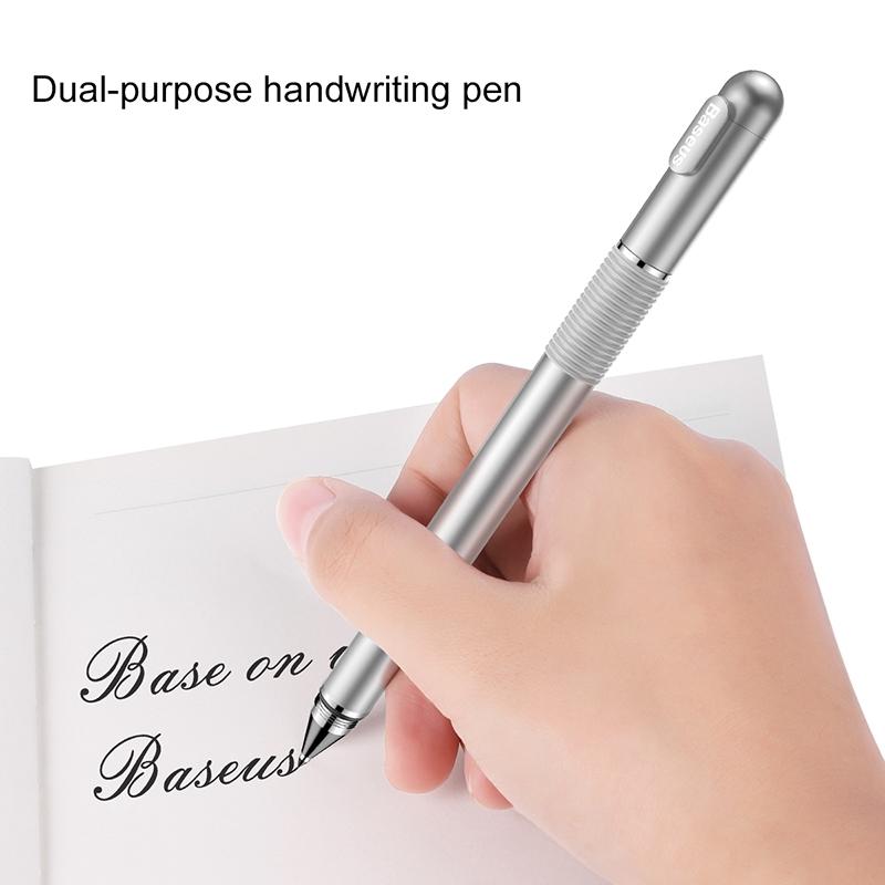 Bút cảm ứng điện dung 2 trong 1 Baseus Golden Cudgel Capacitive Stylus Pen cho Smartphone / Tablet/ iPad - Black