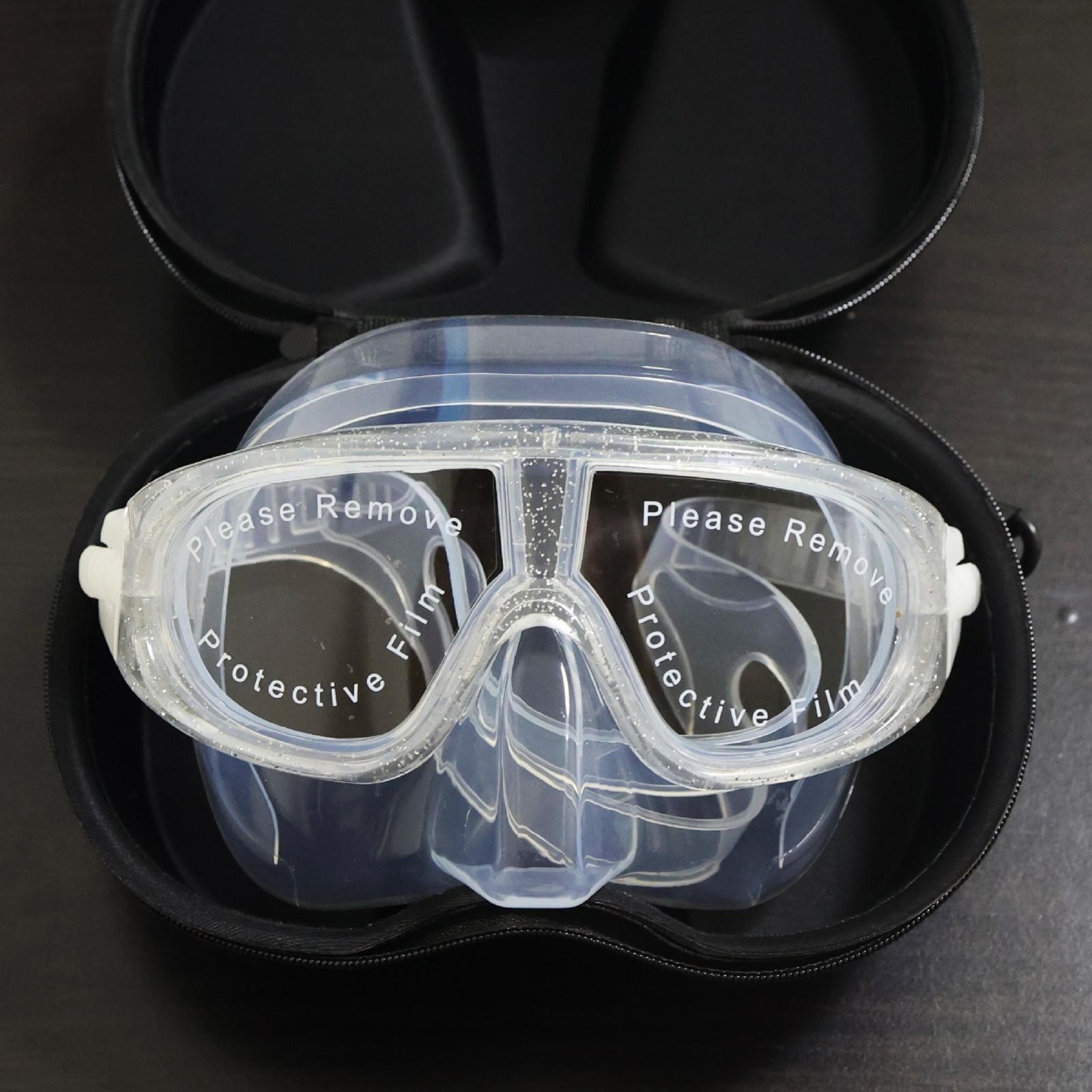 Swimming Goggles Dive Outdoor Snorkeling Silicone Diving  for Women Men