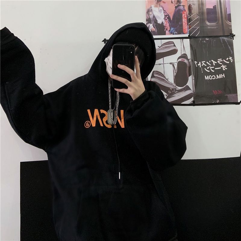 Áo hoodie nỉ bông form rộng Unisex HD266