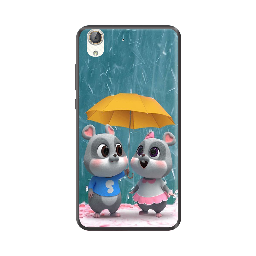 Ốp lưng TPU viền dẻo cho điện thoại HUAWEI Y6II Hình Chuột Tết 2020 Mẫu 14