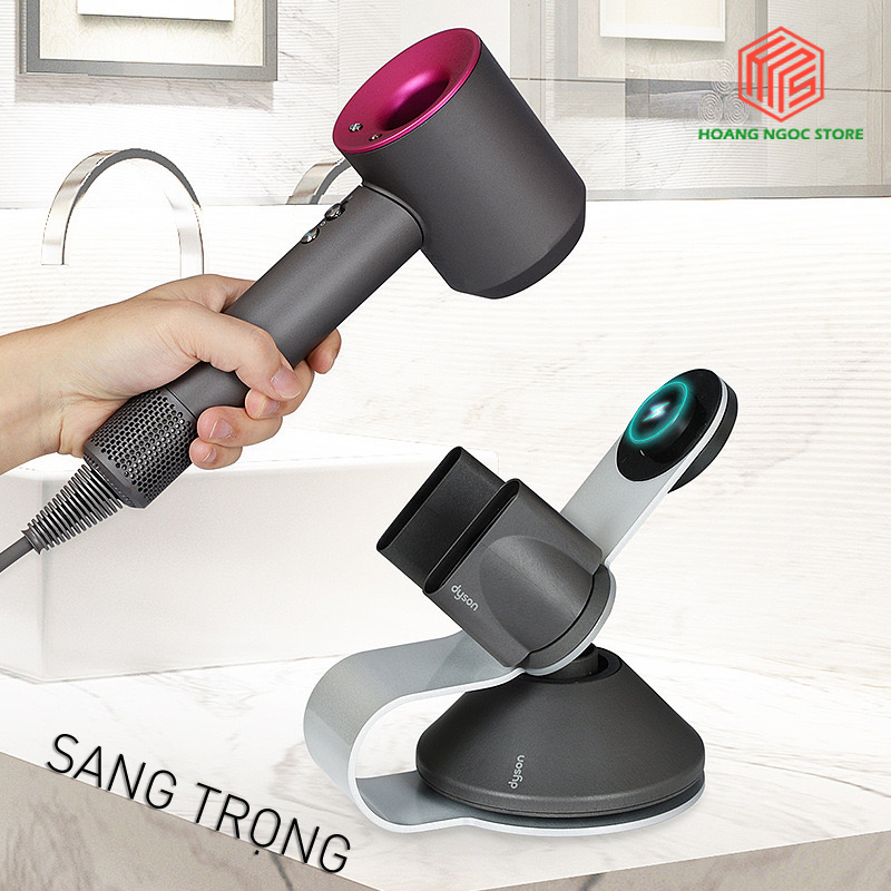 Kệ đỡ, giá đỡ từ tính cho Dyson Supersonic , sang trọng, gọn gàng, chắc chắn
