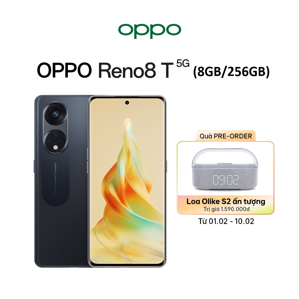 Điện Thoại Oppo Reno 8T 5G (8GB/256GB) - Hàng Chính Hãng