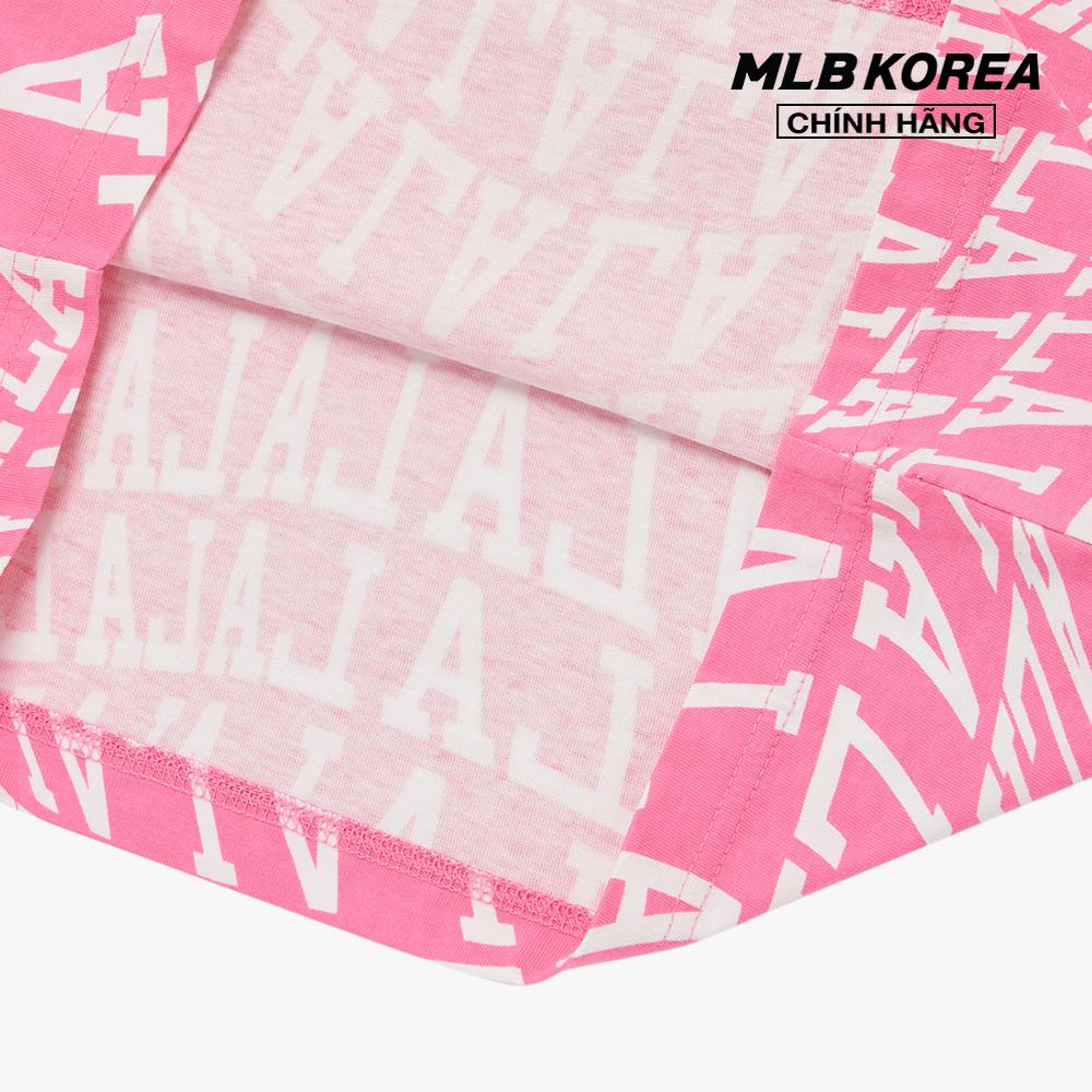 MLB - Áo croptop nữ tay ngắn Illusion Allover 3FTS61023