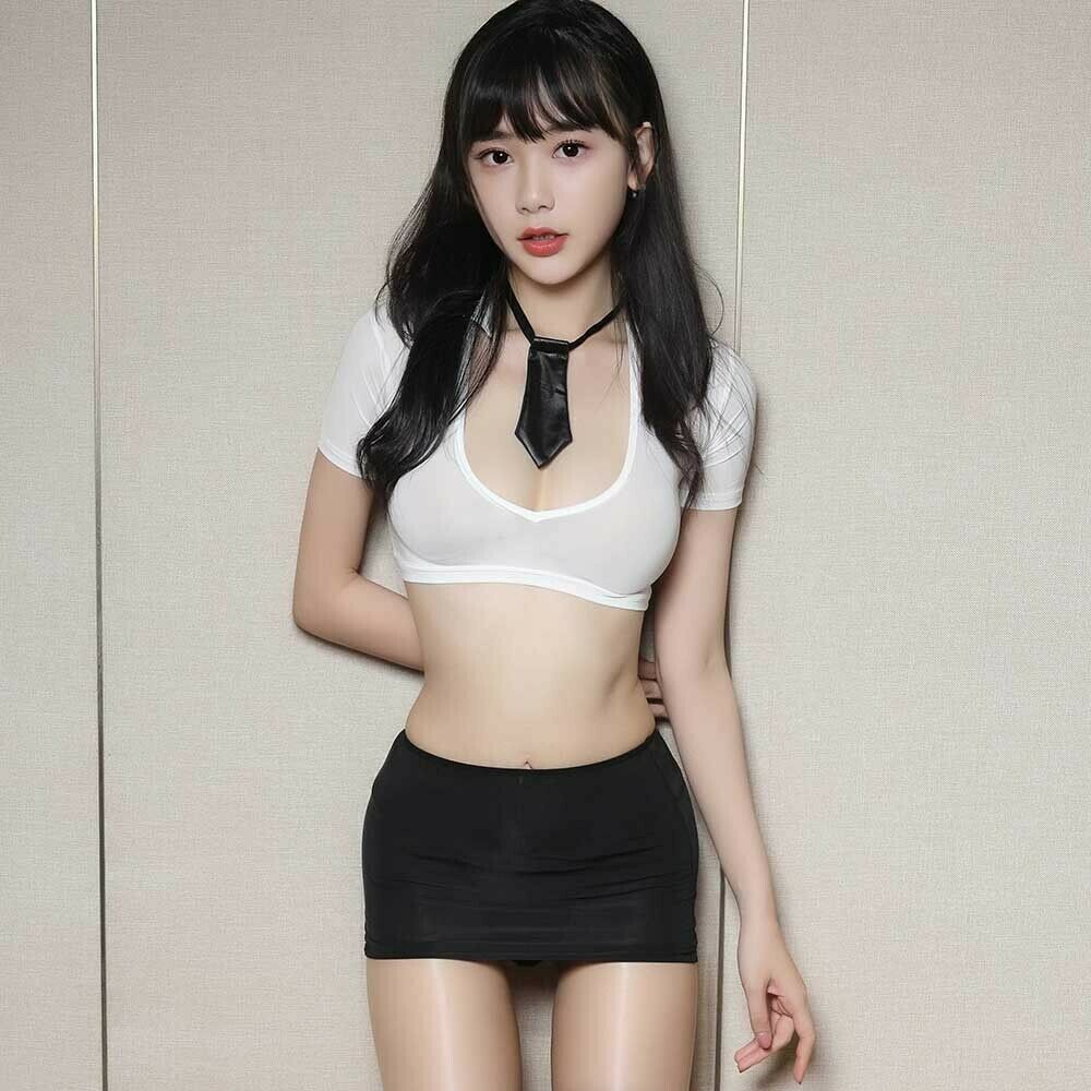 Đồ ngủ hóa trang thư ký gợi cảm, cosplay đồng phục công sở sexy TK2706