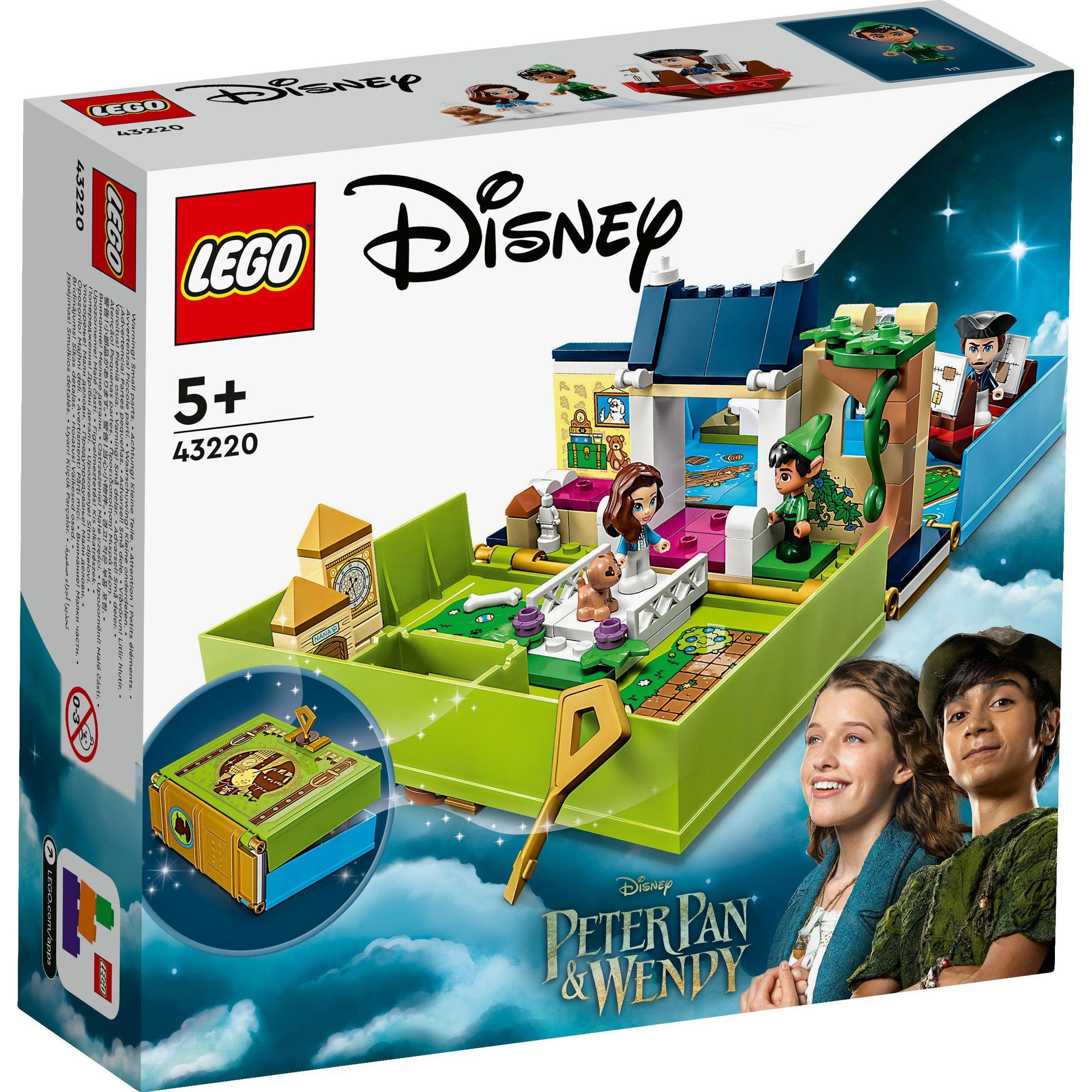 LEGO Disney Princess 43220 Cuộc Phiêu Lưu Của Peter Pan và Wendy (111 chi tiết)