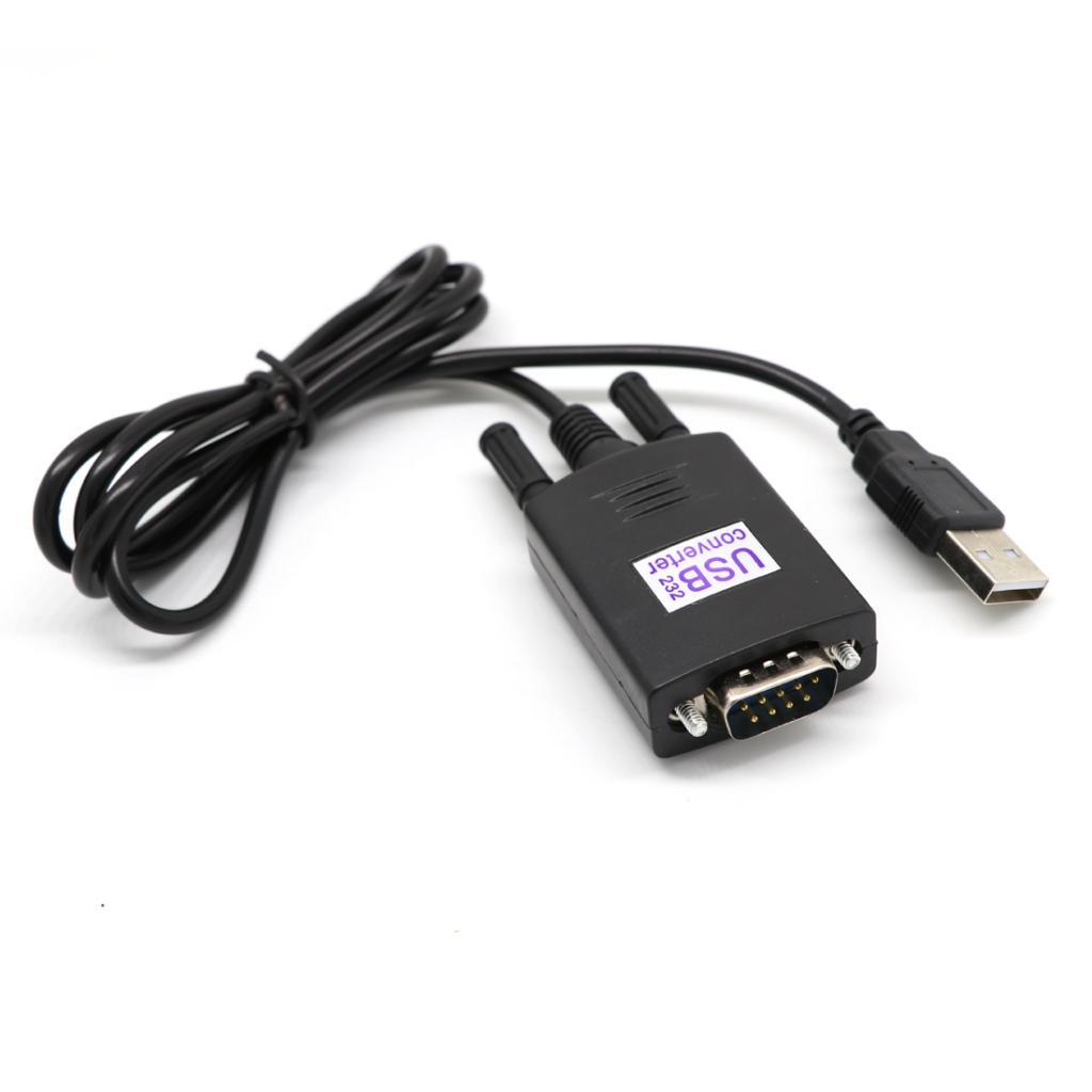 USB 2.0 to RS232 DB9 Serial Adapter for Windows 98/ Se/ ME/ 2000/ XP/Vista