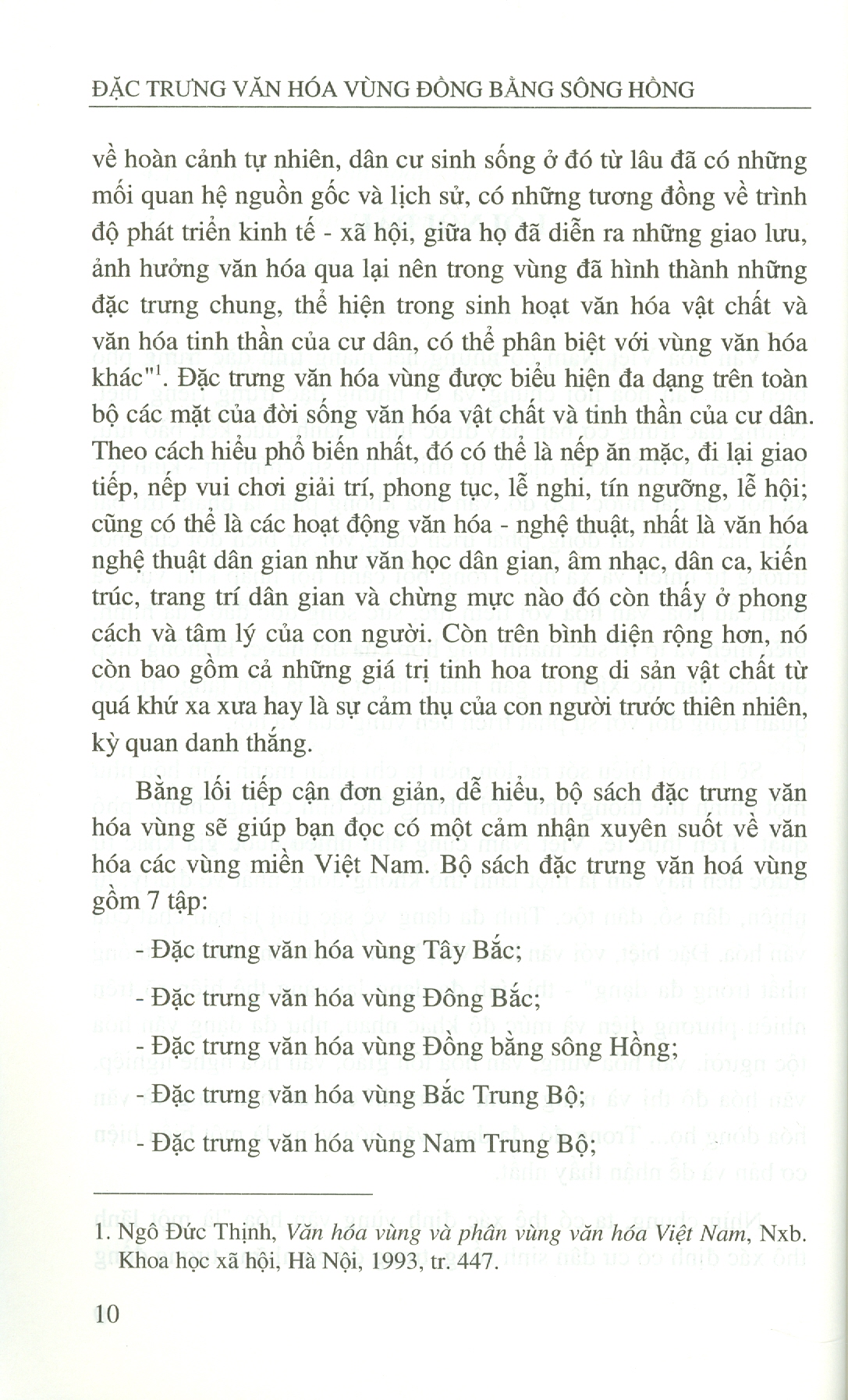 Đặc Trưng Văn Hóa Vùng ĐỒNG BẰNG SÔNG HỒNG