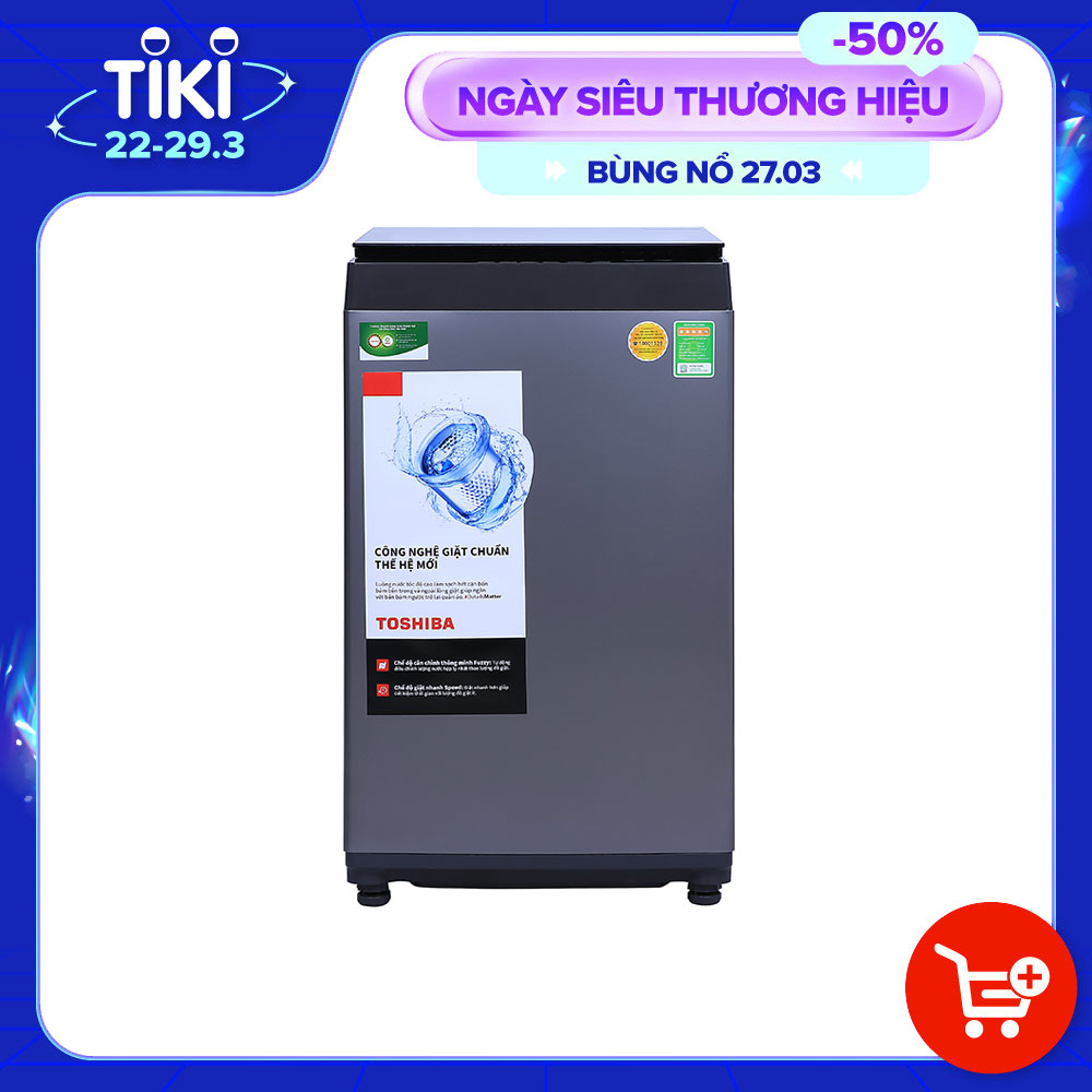 Máy giặt Toshiba 7 Kg AW-L805AV(SG) - Hàng chính hãng (chỉ giao HCM)