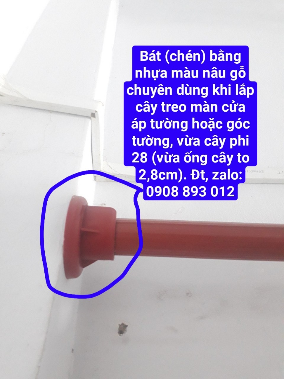 Bát (giá, trụ) Đỡ Thanh Treo Màn Cửa Các Loại