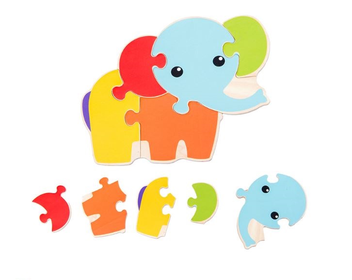 Đồ chơi trí tuệ - Combo 10 Bộ Tranh Ghép Gỗ Nổi - Children's Cartoon  Puzzle Board Toy (Giao ngẫu nhiên)