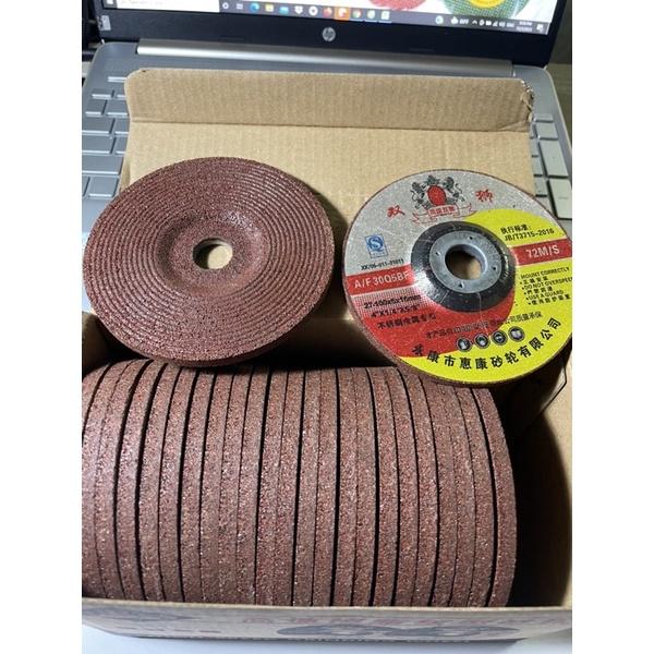 Đá mài sắt 1 tấc sư tử màu đỏ kích thước 100x6x16mm