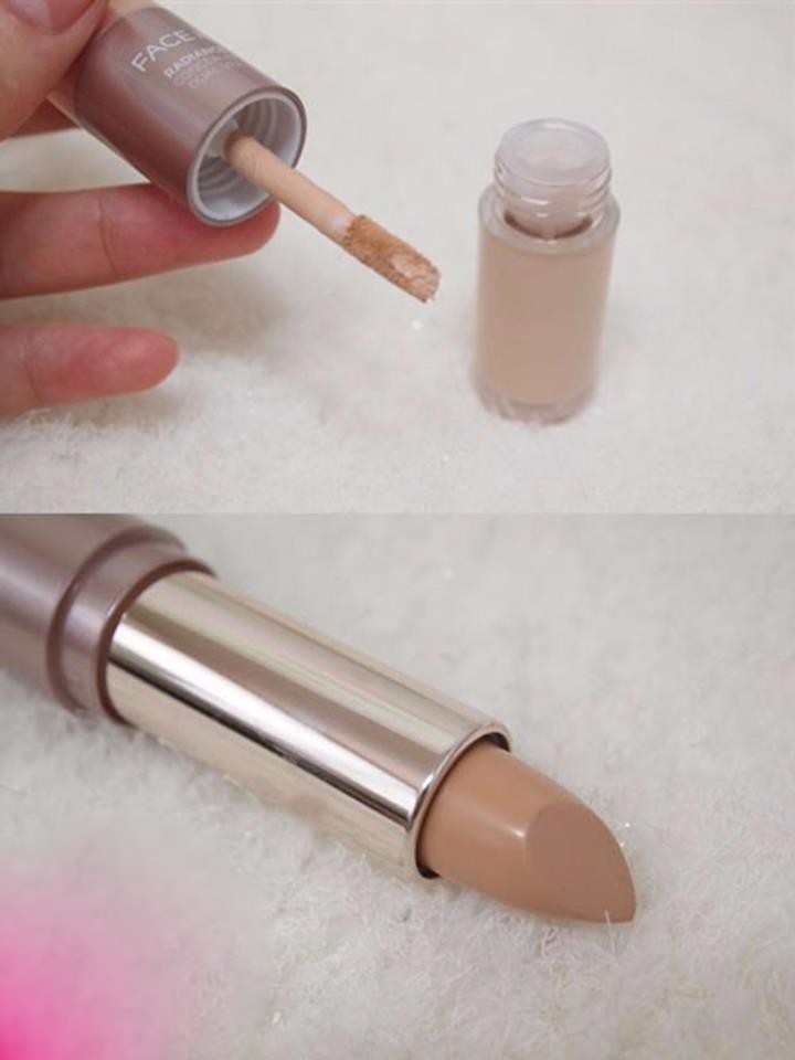 Thanh che khuyết điểm chống nắng 2 đầu Mira hàn QuốcNo.21 Beige tặng kèm móc khoá