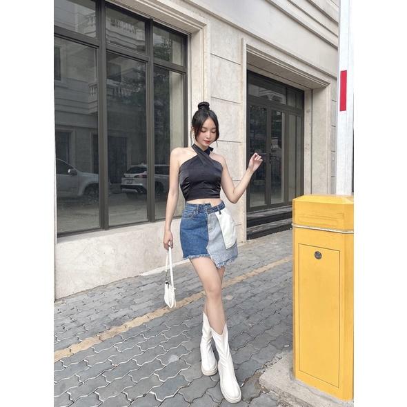 Quần váy jean cá tính REVERCLOTHINGS Sana Skorts