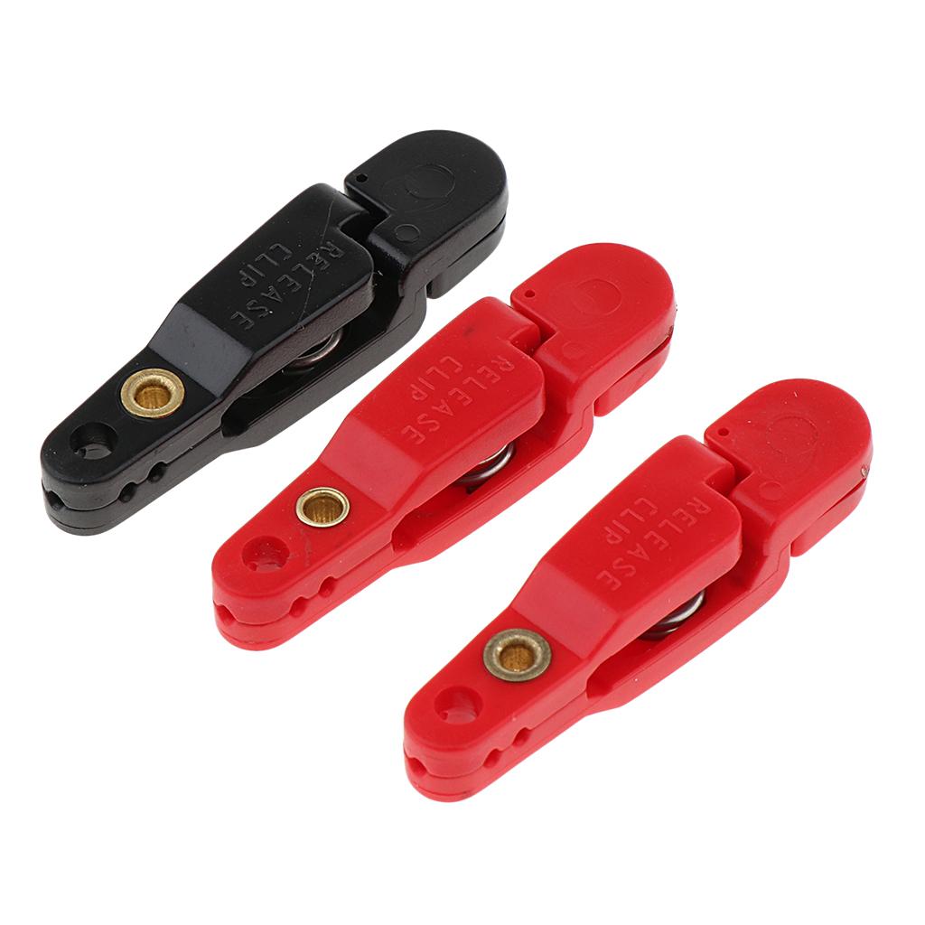 3pcs Release Clip for Kite, Planer Board, Downrigger, Trolling Release Clips