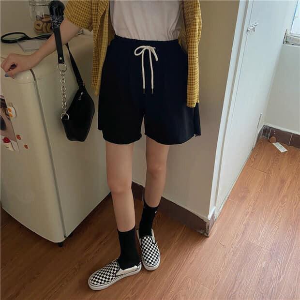 Quần đùi - sporty tưa gấu cá tính dành cho nữ về 3 màu trắng,đen và xám hot tren siêu xinh, siêu đẹp