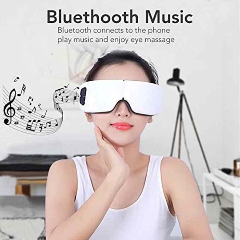 Máy massage mắt tích hợp Bluetooth nghe nhạc thư giãn MD043W - Hàng Chất Lượng