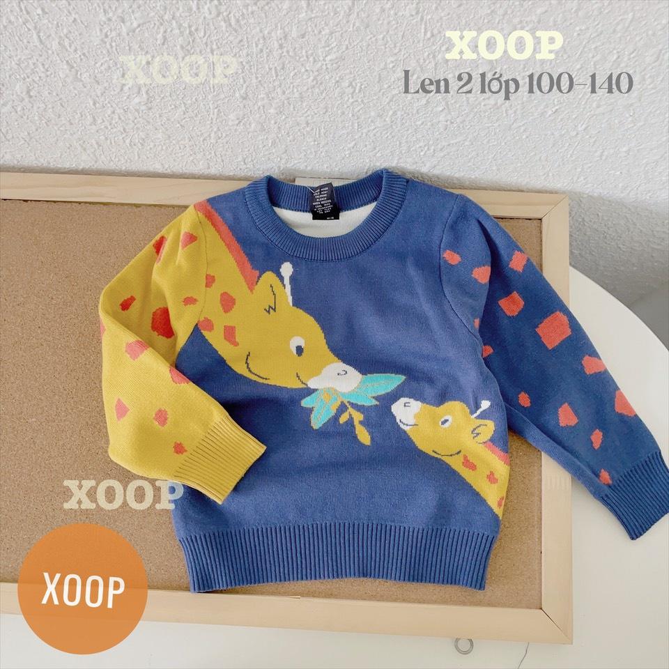 Áo len dệt kim 2 lớp quảng châu (2-6 tuổi) (bảng 19-27