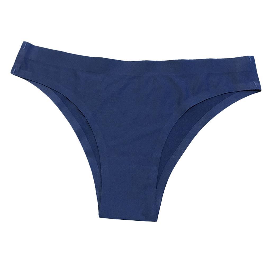 Women Ice Silk G-string Briefs Panties Seamless Thong Lingerie Underwear Knicker