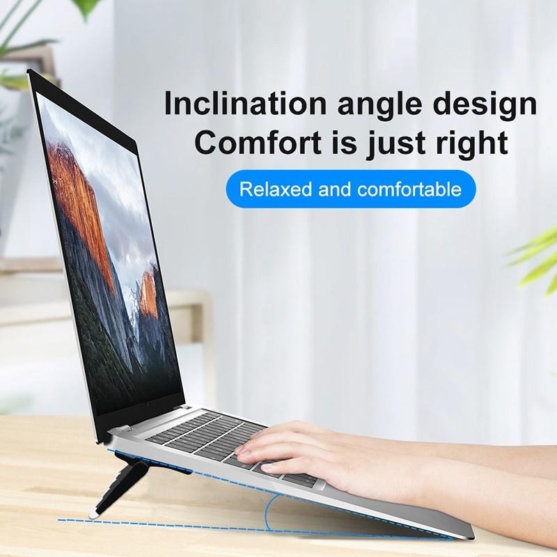 1 Cặp Giá Đỡ Máy Tính Bảng Laptop Mini Để Bàn Gấp Gọn Mang Đi Tiện Dụng