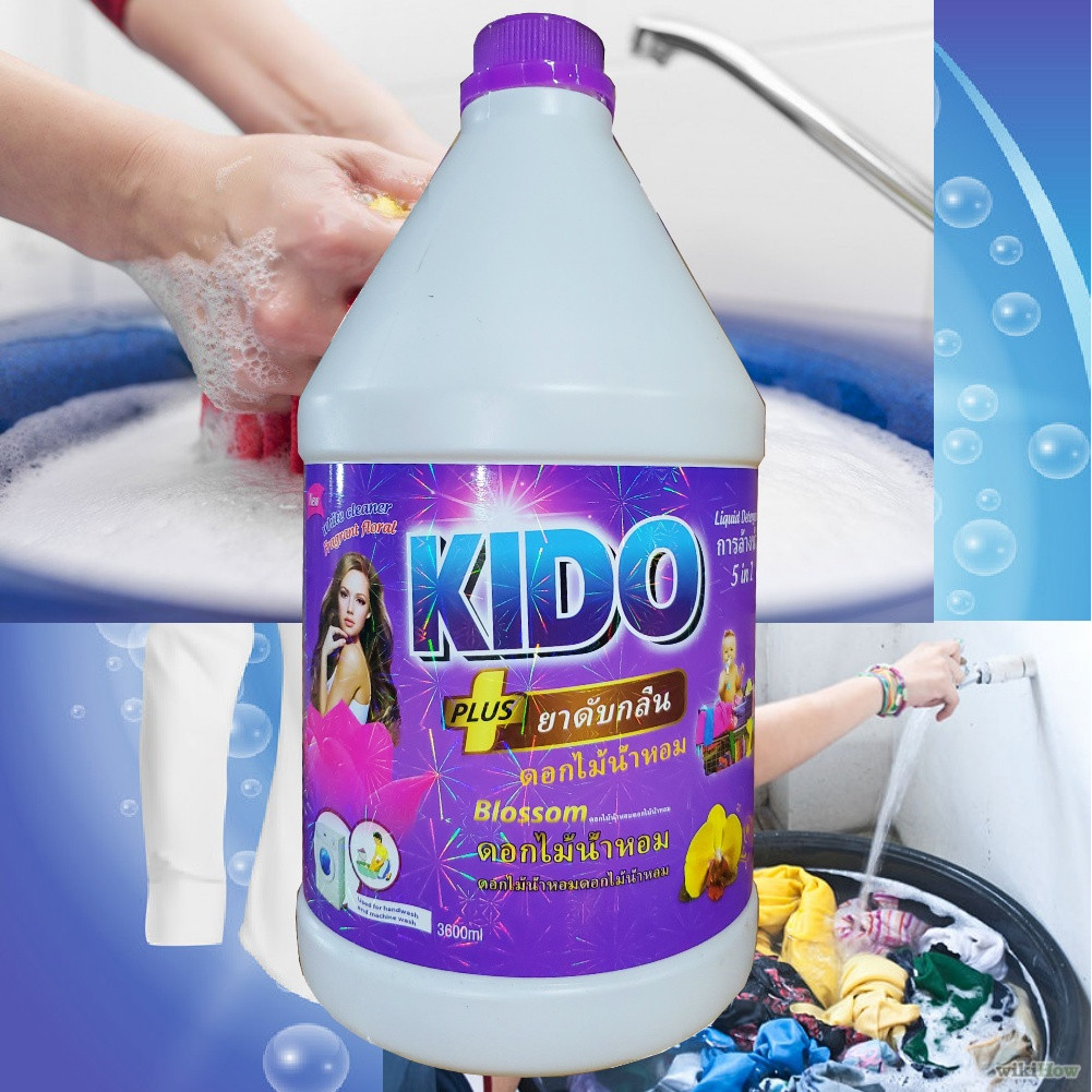 Nước Giặt Xả Thái  KiDo Tím  Sạch Nhanh ,Trắng Sáng Hương Thơm Nhẹ Nhàng