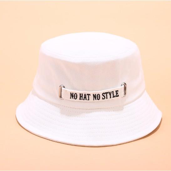 Nón bucket tai bèo NO HAT NO STYLE mũ bucket nam nữ thời trang cá tính Saigon Hat