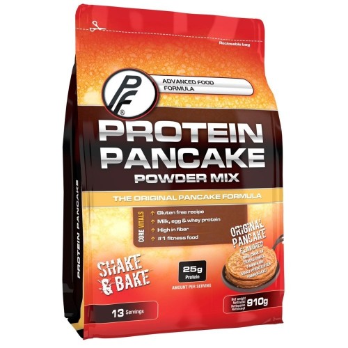 Proteinfabrikken Bột Làm Bánh Protein Pancakes Tiện Lợi, Nhập Khẩu Na Uy, Bổ Sung 25g Protein, Chất Xơ &amp; Vitamin, Túi 910G