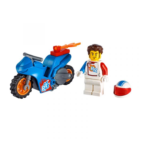 BỘ LẮP RÁP LEGO CITY 60298 XE ĐUA MÔ TÔ CỦA EVEL KNIEVEL