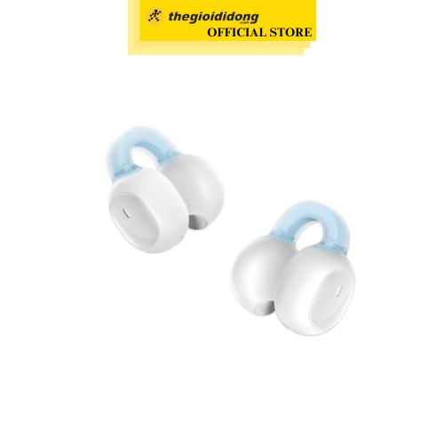 Tai nghe Bluetooth Open-Ear TWS Baseus AirGo 1 Ring Trắng - Hàng chính hãng