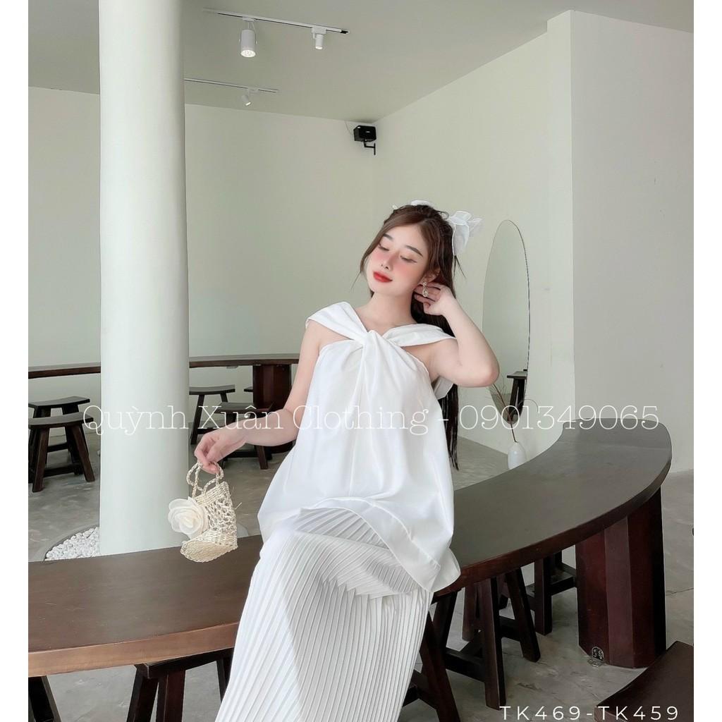 Áo Suny Top điệu đà COTTON mịn mặc được nhiều kiểu.