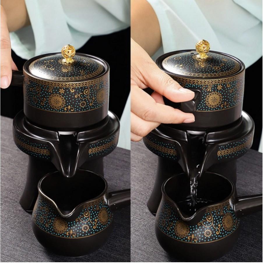 BỘ ẤM TRÀ ĐẠO CỐI XAY ĐỘC ĐÁO ĐÀI BẮC TAIPEI TEA MILL CAO CẤP