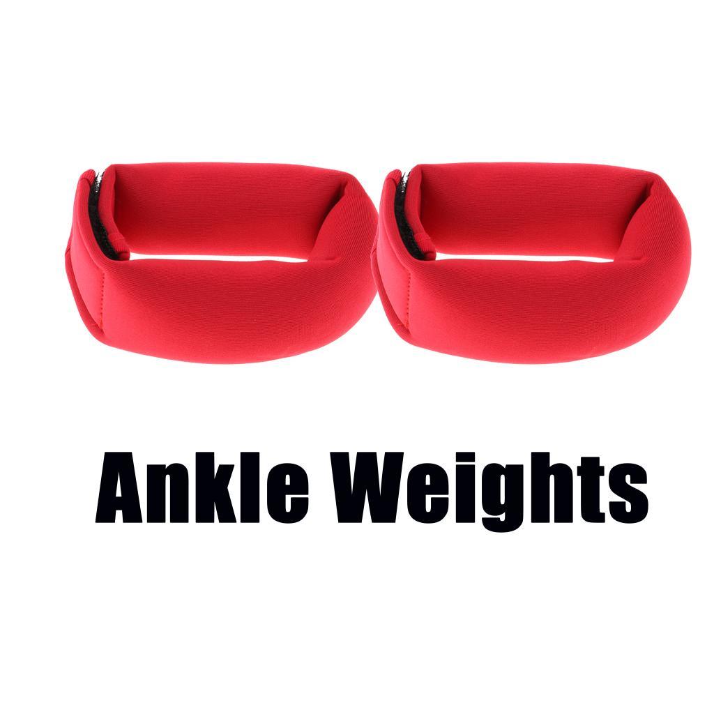 2Pcs 0.5lb Ankle Weights Running Ankle Leg Weight Strap Gym