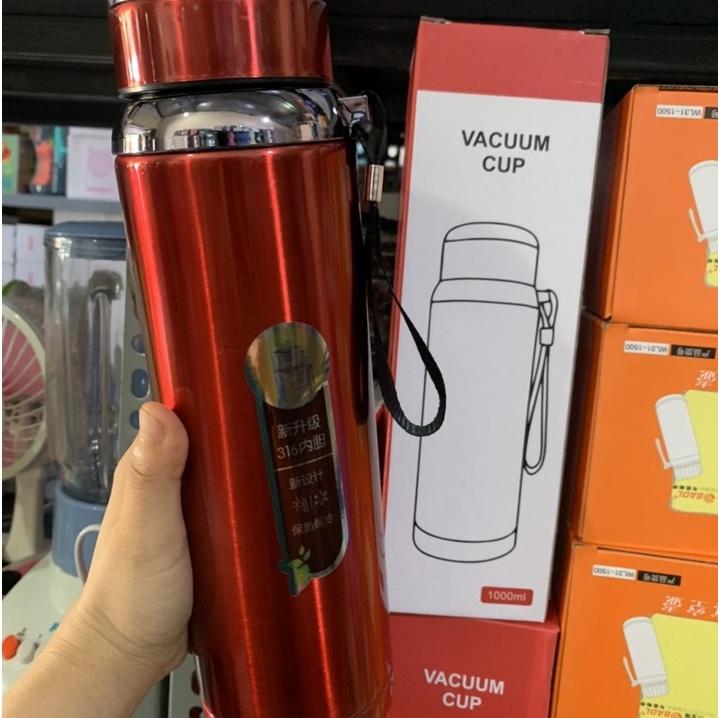 Bình Giữ Nhiệt Cao Cấp Dung Tích 1000ml/ 1500ml Inox Nhiều Màu