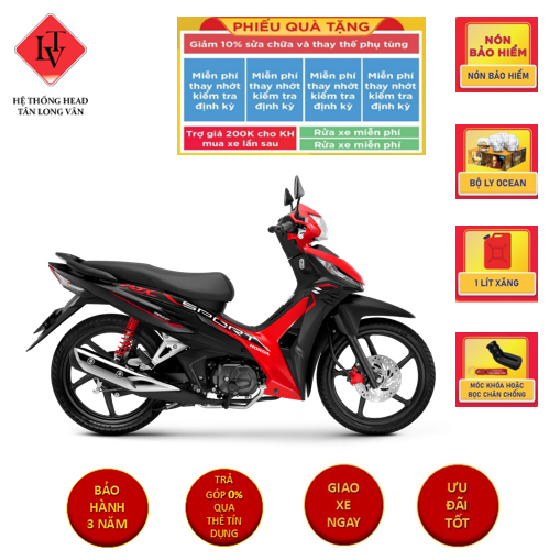Xe máy Honda RSX 2023 _ phiên bản Phanh cơ / Vành nan