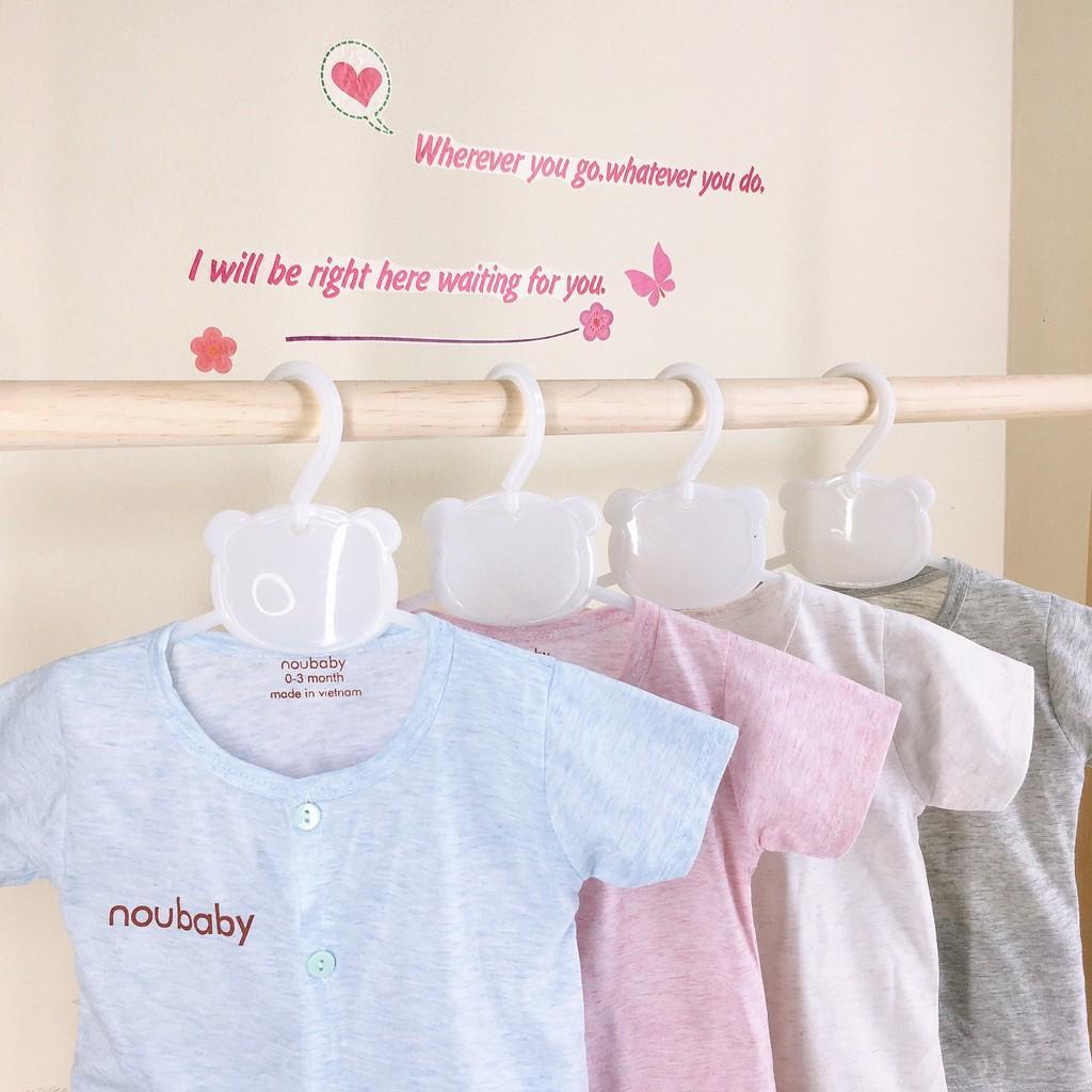 Bộ cộc tay cho bé trai gái sơ sinh quần áo trẻ em vải cotton loang co giãn thoáng mát – BCT02