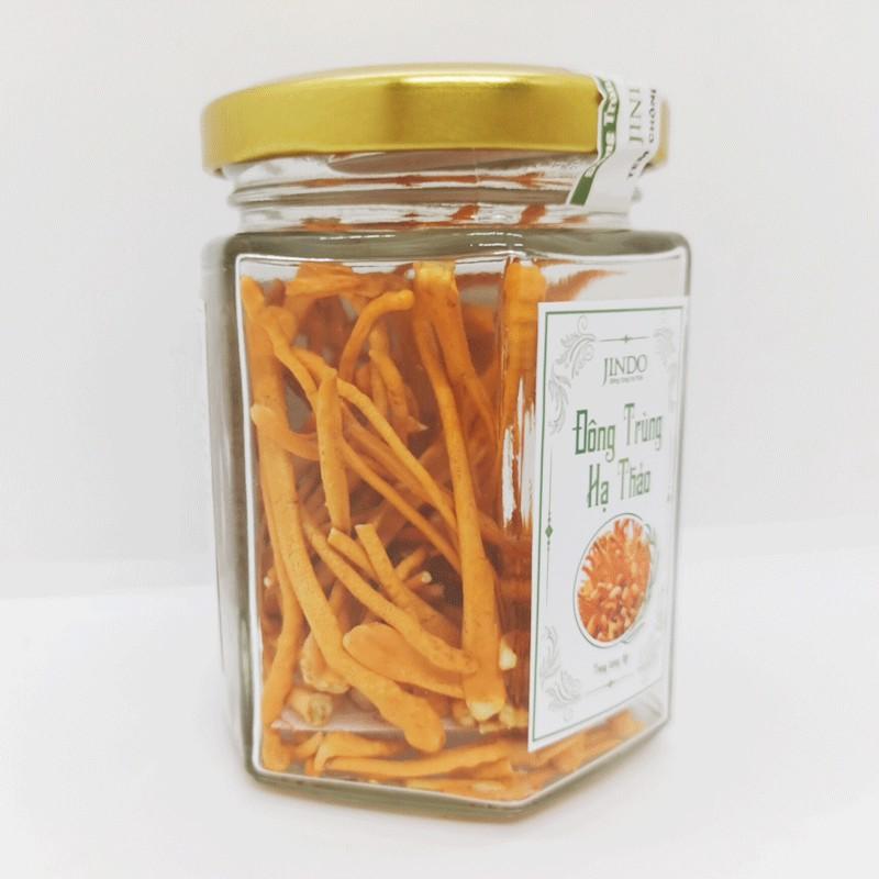 Đông trùng hạ thảo thượng hạng thương hiệu JINDO cao cấp - JD235_5g_TH_4hu