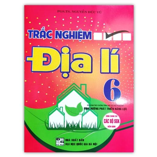 Sách - Trắc Nghiệm Địa Lí Lớp 6