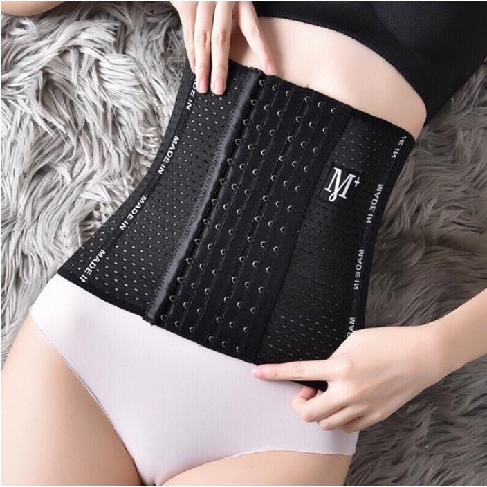 Đai Gen Nịt Bụng Có Thanh Chống Cuộn  - 6 Nấc Cài - Nịt Bụng Giảm Mỡ Sau Sinh