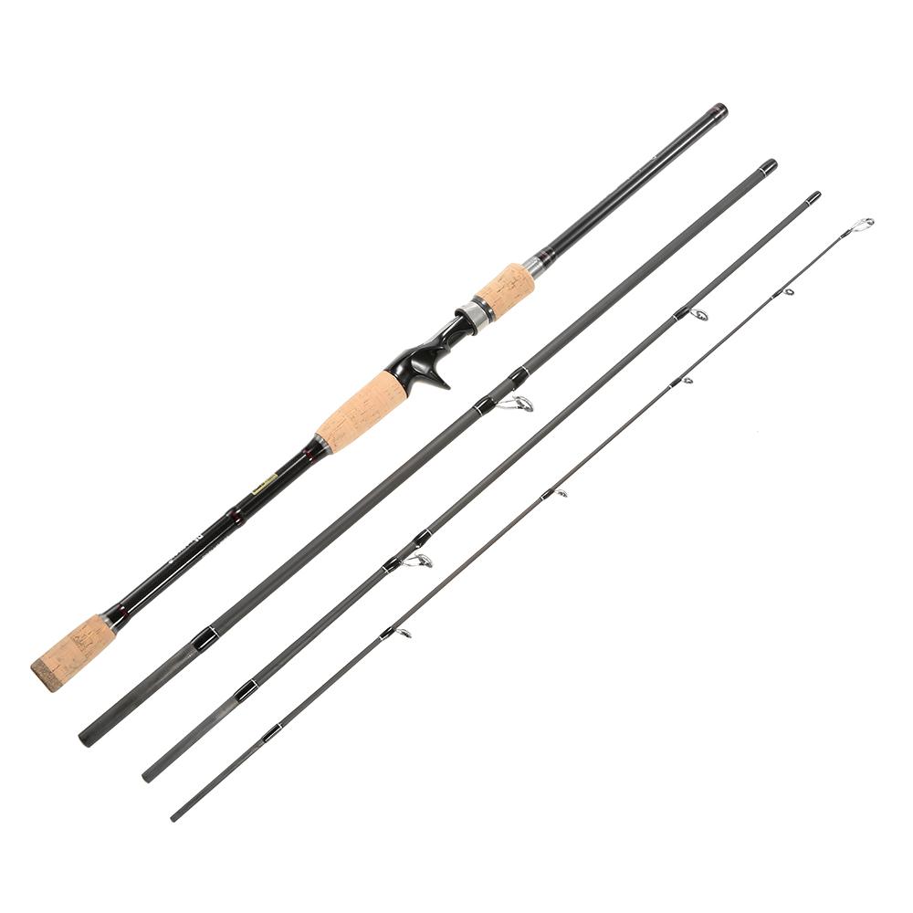 Cần câu cá 4 phần bằng sợi carbon trọng lượng nhẹ