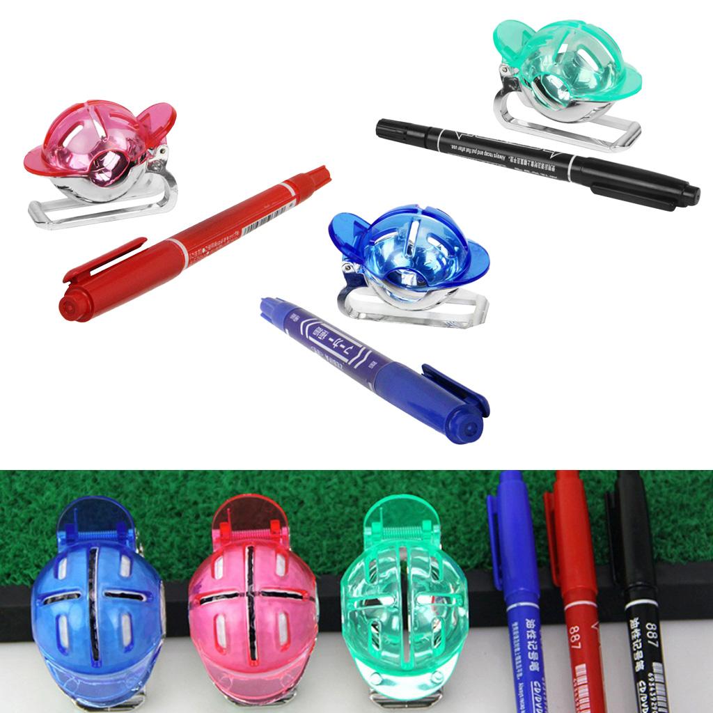 Professional Golf Ball Liner & Marker Line Drawing Alignment Tool For Putting