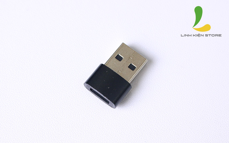 Đầu chuyển đổi Gochek từ Type C sang USB - Jack chuyển đầu nhanh chóng hỗ trợ ghi âm chuyển dữ liệu sang thiết bị máy tính - Hàng chính hãng