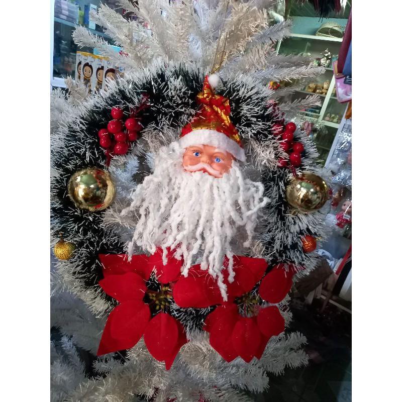 Vòng tròn trang trí cửa Noel 40cm