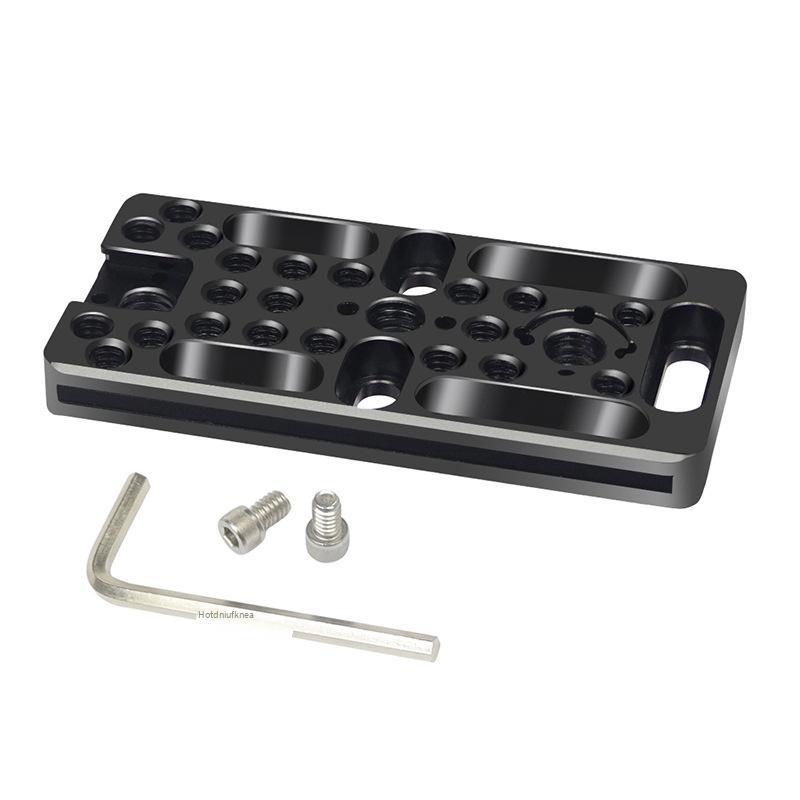 Phong cách mới nhất đa chức năng bảng phô mai nhiếp ảnh khởi động lạnh Alai lỗ định vị mở rộng tấm xốp 1/4 lỗ 3/8 tấm chuyển đổi phát hành nhanh chóng